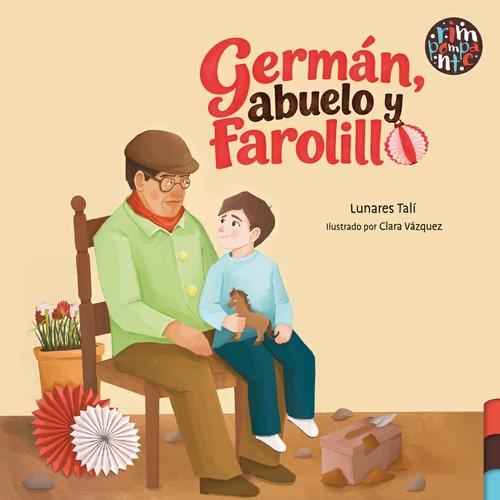 Germán, abuelo y farolillo